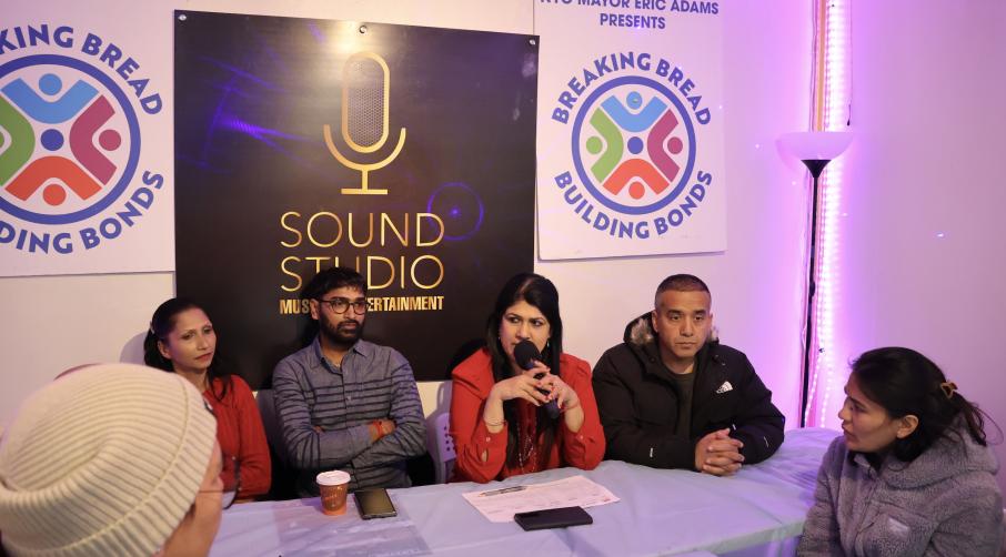 नेपाली समुदायसंग मेयर आडम्सको “ब्रेकिङ ब्रेडः बिल्डिङ बण्डस्”